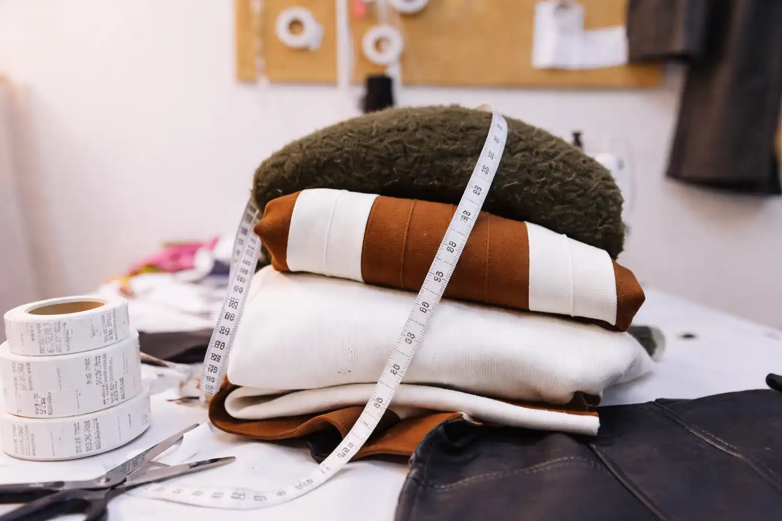 Preeindustry custom clothing manufacturer garment production and apparel development process